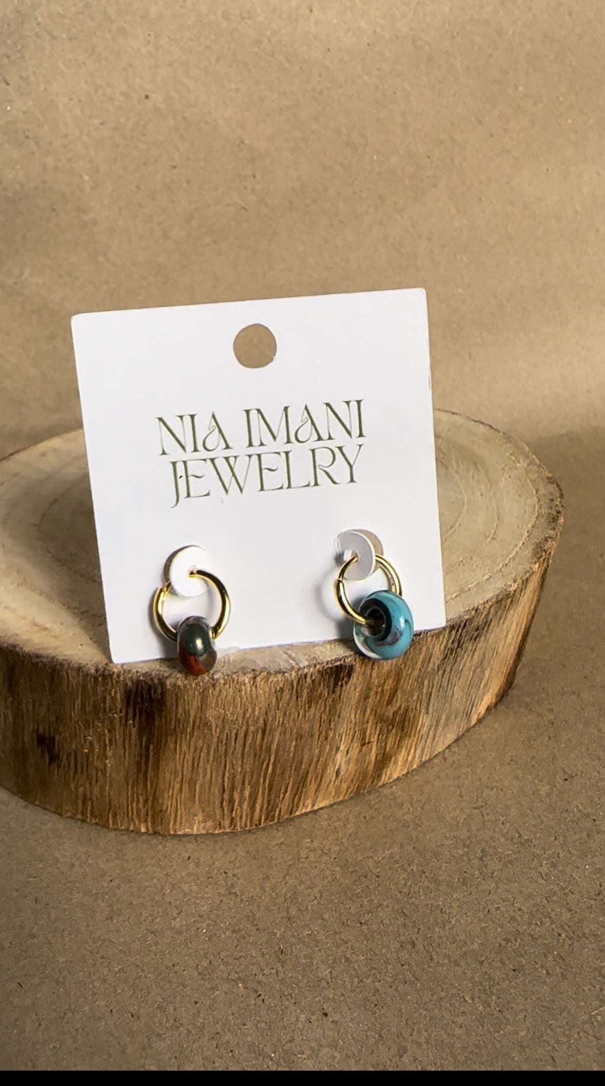 Multi-color Huggie Hoops