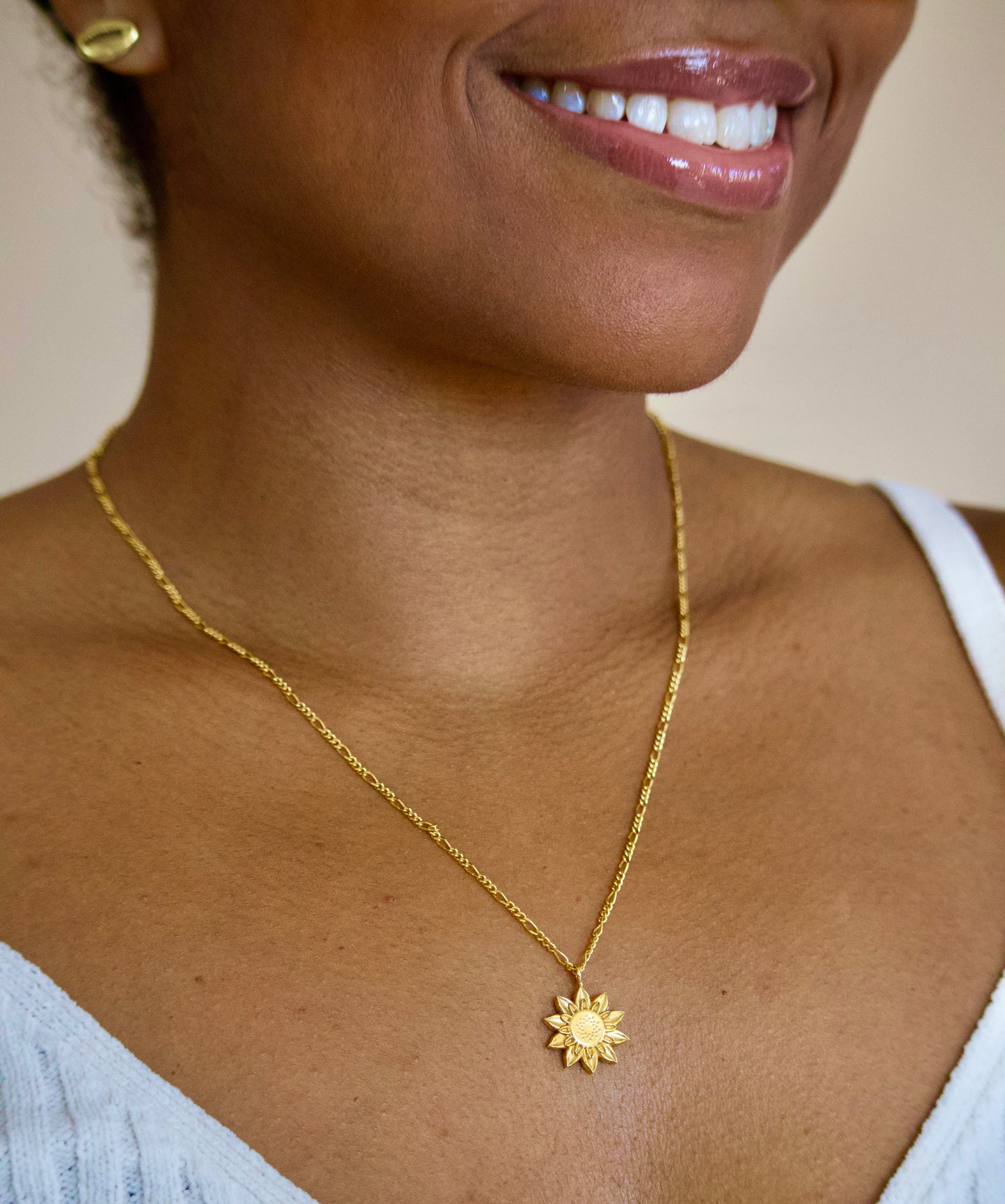Sunflower Necklace