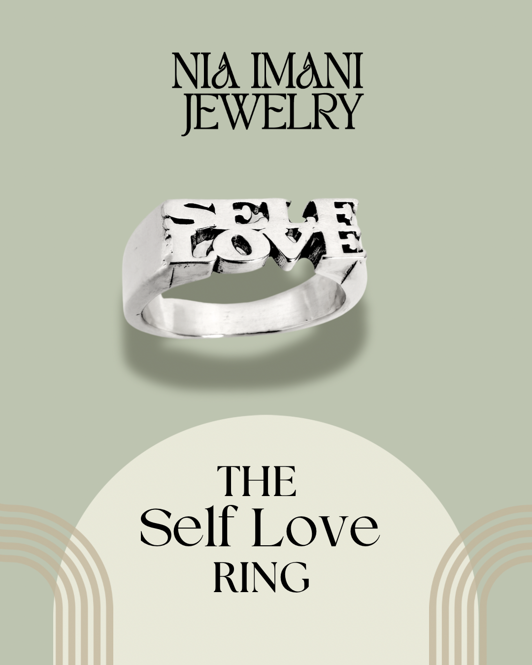 Self Love Signet Ring