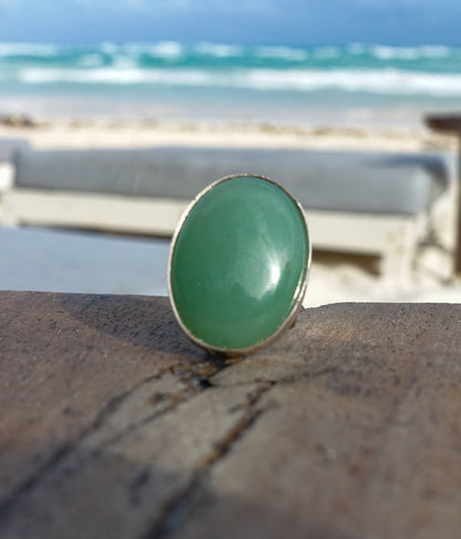 Aventurine Ring