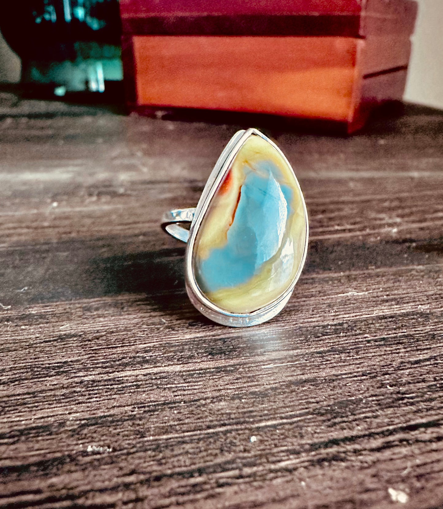 Imperial Jasper ring