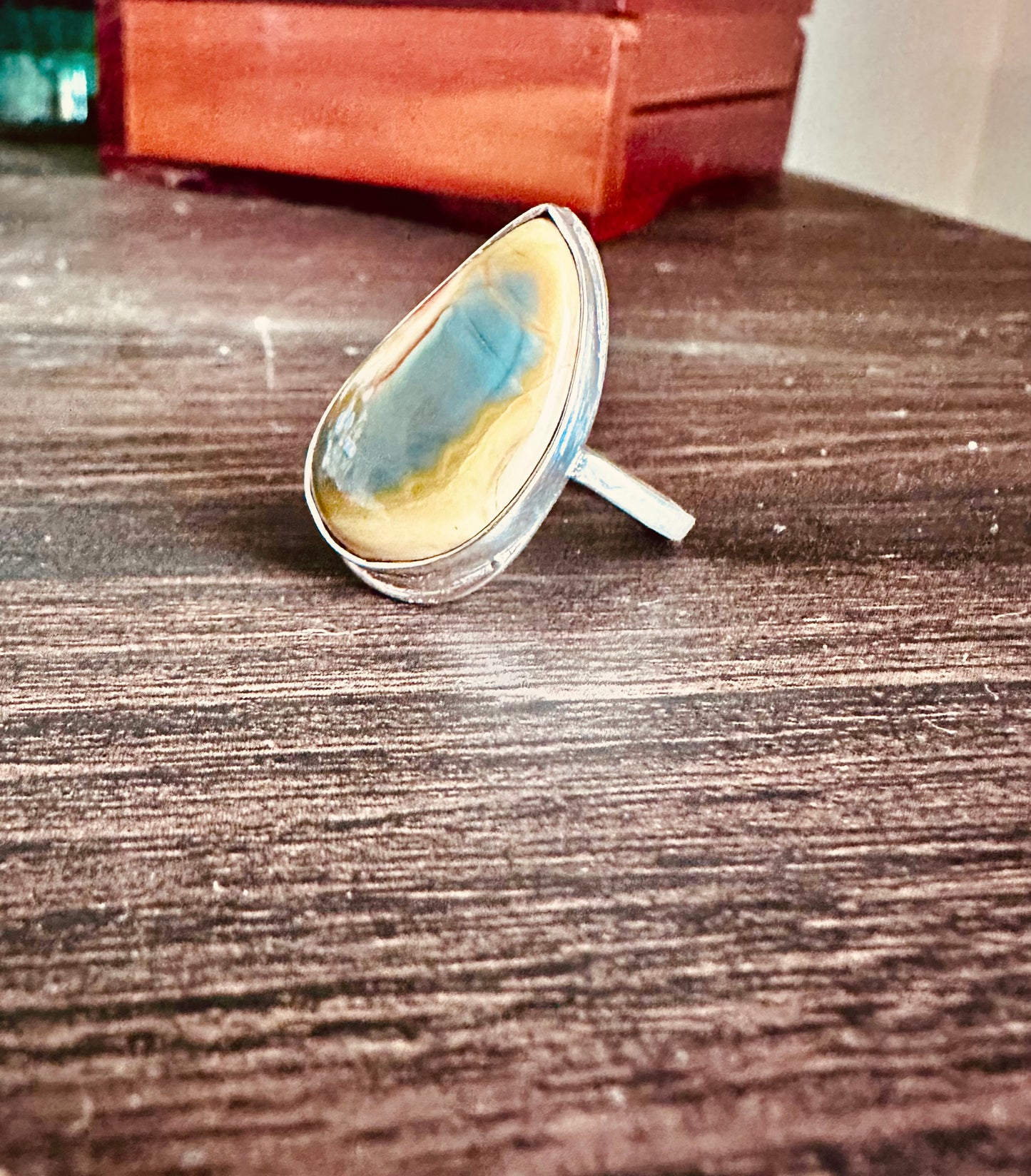 Imperial Jasper ring