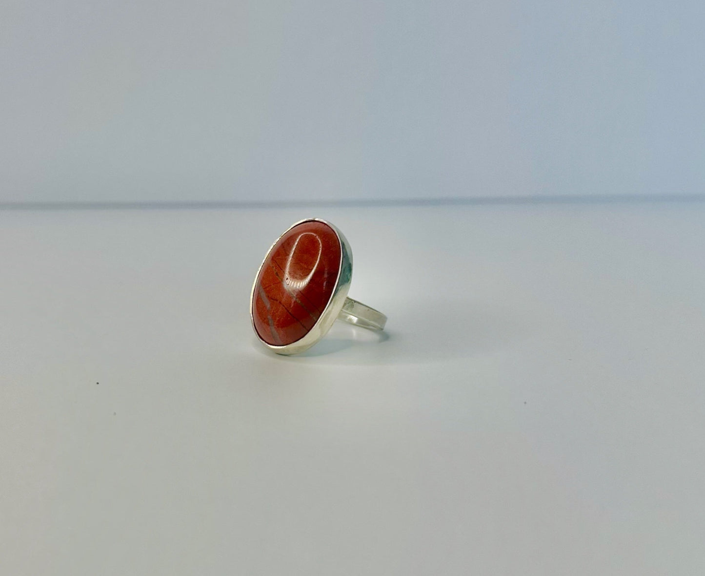 Red Tiger's Eye Ring